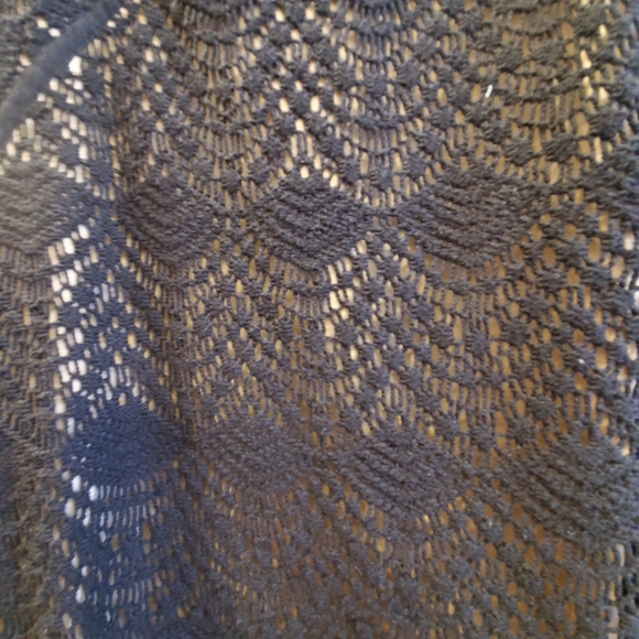 Loft crochet sleeveless dress with tie back closure, 2P lined - Picture 8 of 11